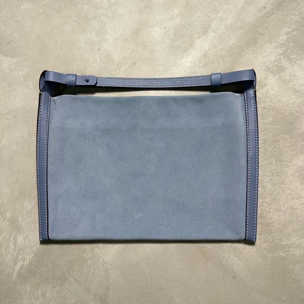 Proenza Schouler Light Blue Suede Strap
